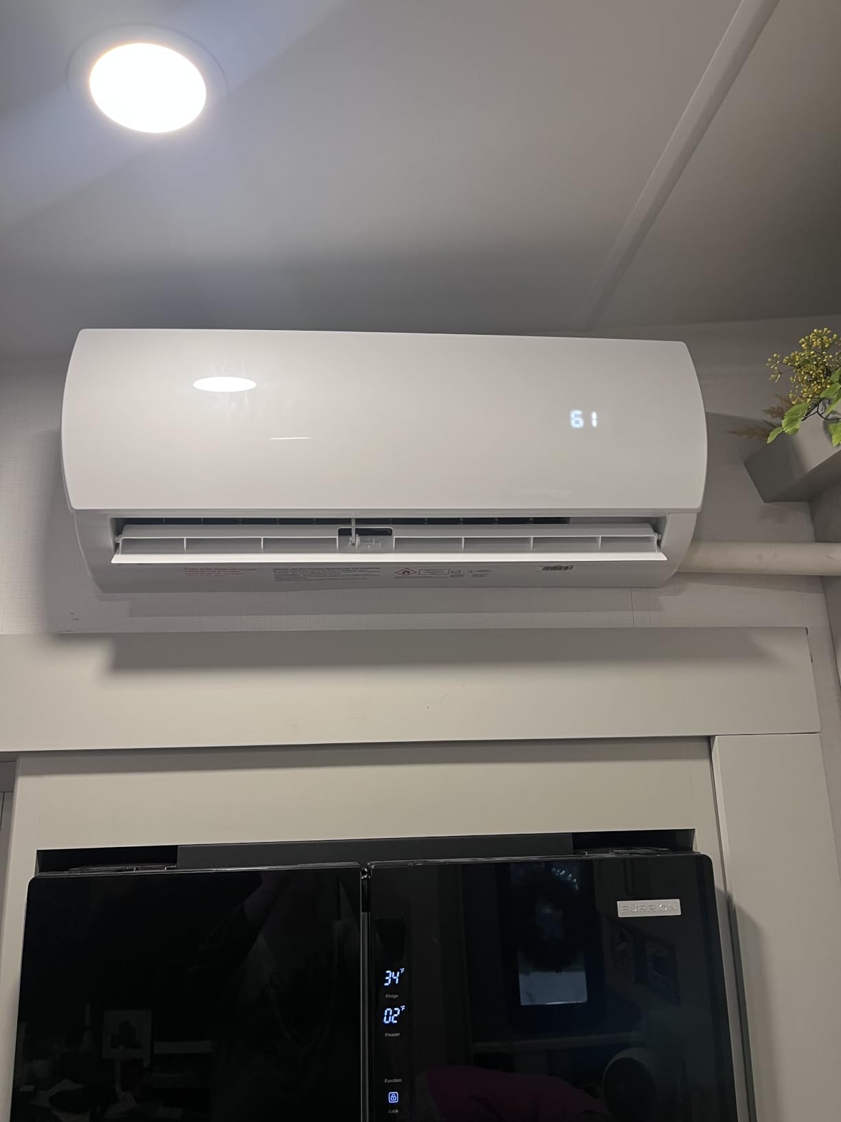 Mountman 18000 BTU Mini Split AC/Heating System,19 SEER2 208/230V Energy Efficient Ductless Inverter System,Cools Up to 1250 Sq.Ft with Pre-Charged Condenser,Heat Pump & Installation Kits customer photo 2