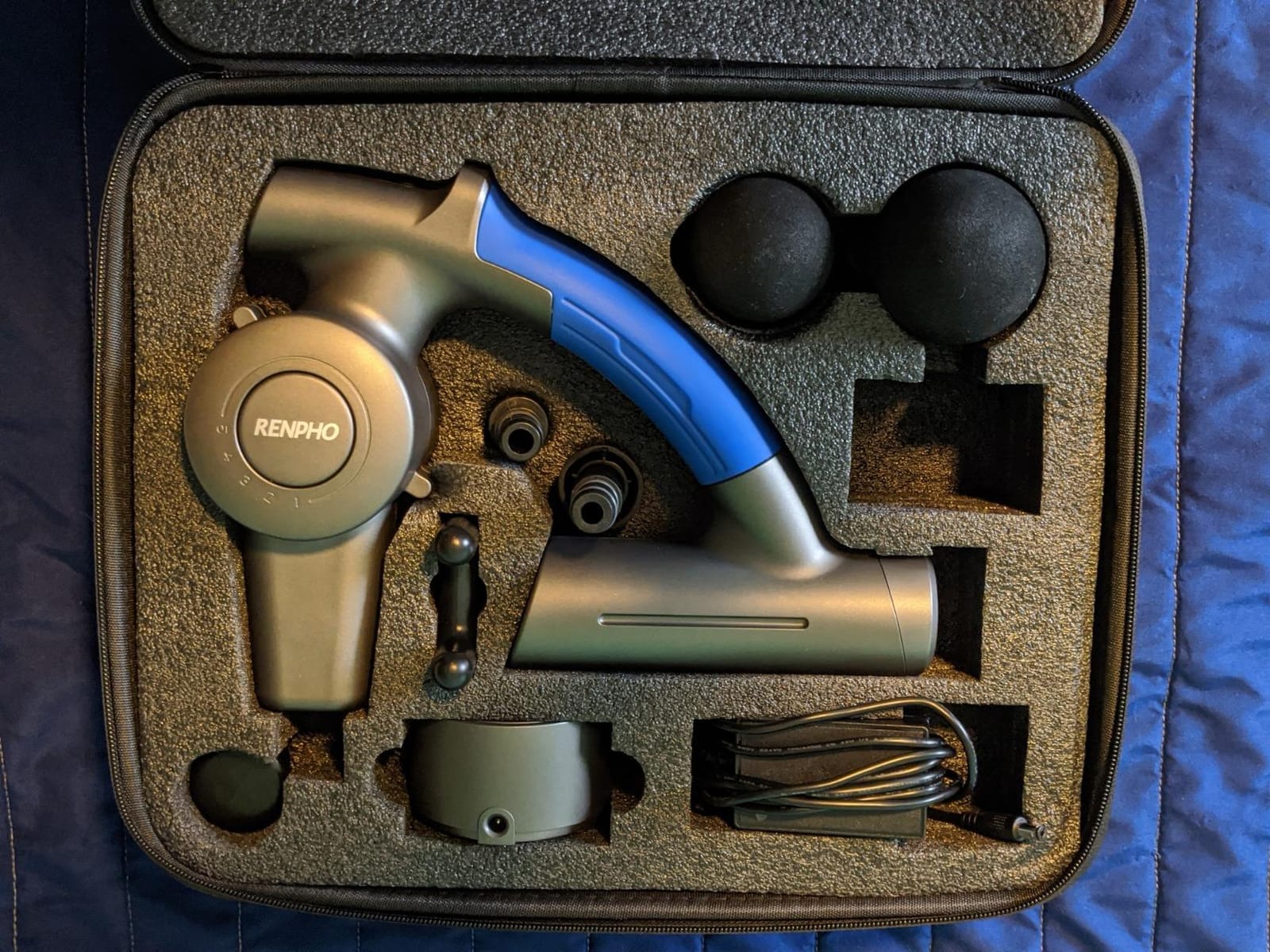 RENPHO Active Thermacool Massage Gun Deep Tissue with Heat & Cold, 5 Speeds customer photo 2