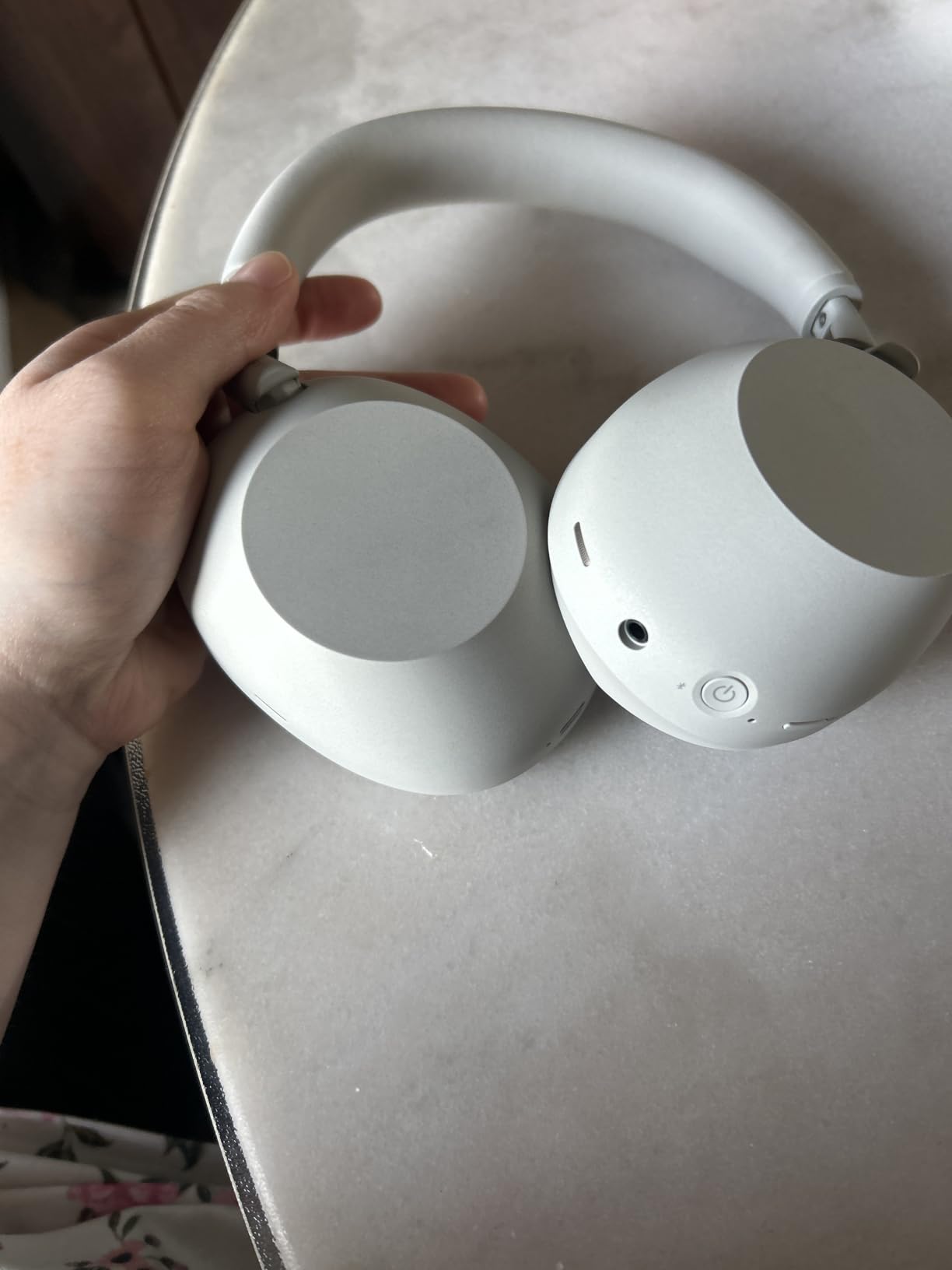 Sony WH-1000XM6 The Best Noise Cancelling Wireless Headphones, Silver customer photo 1