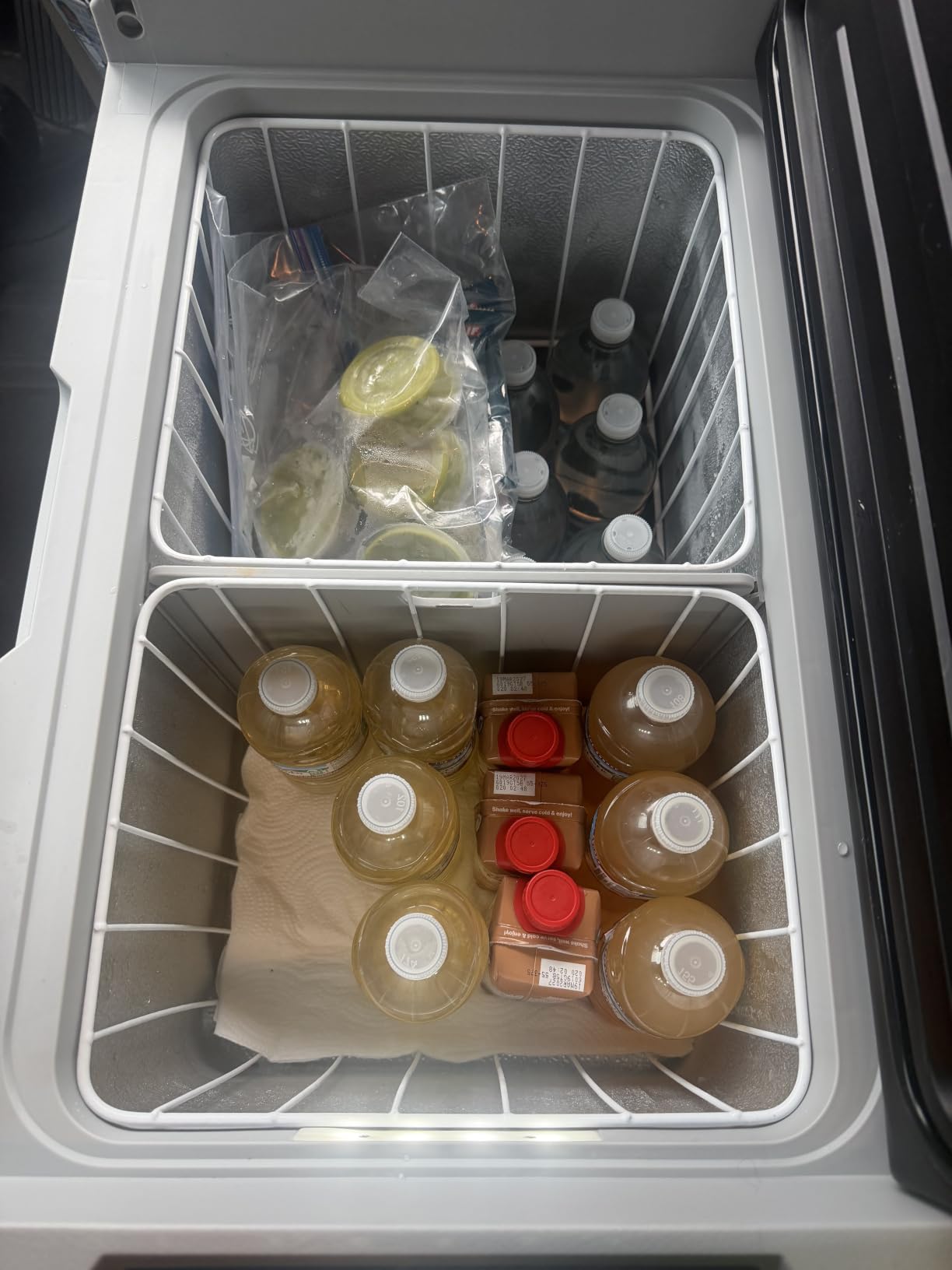 EUHOMY 47QT 12 Volt Refrigerator,Dual Zone -4℉~68℉ Portable Freezer for Car customer photo 1