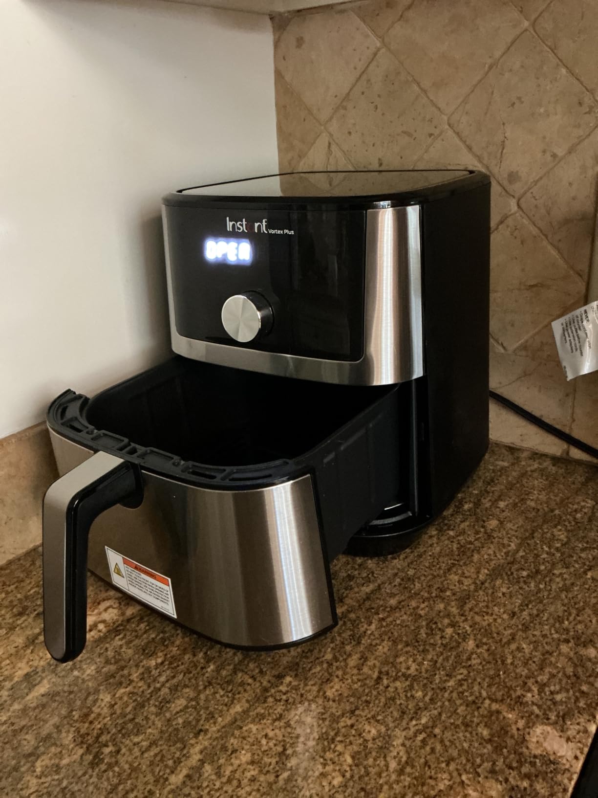 Instant Pot 4Qt VORTEX 6-in-1 Mini Air Fryer, Custom Program Options, Air Fry, Broil, Roast, Dehydrate, Bake, Reheat, Sea Salt, 4 Quarts customer photo 2