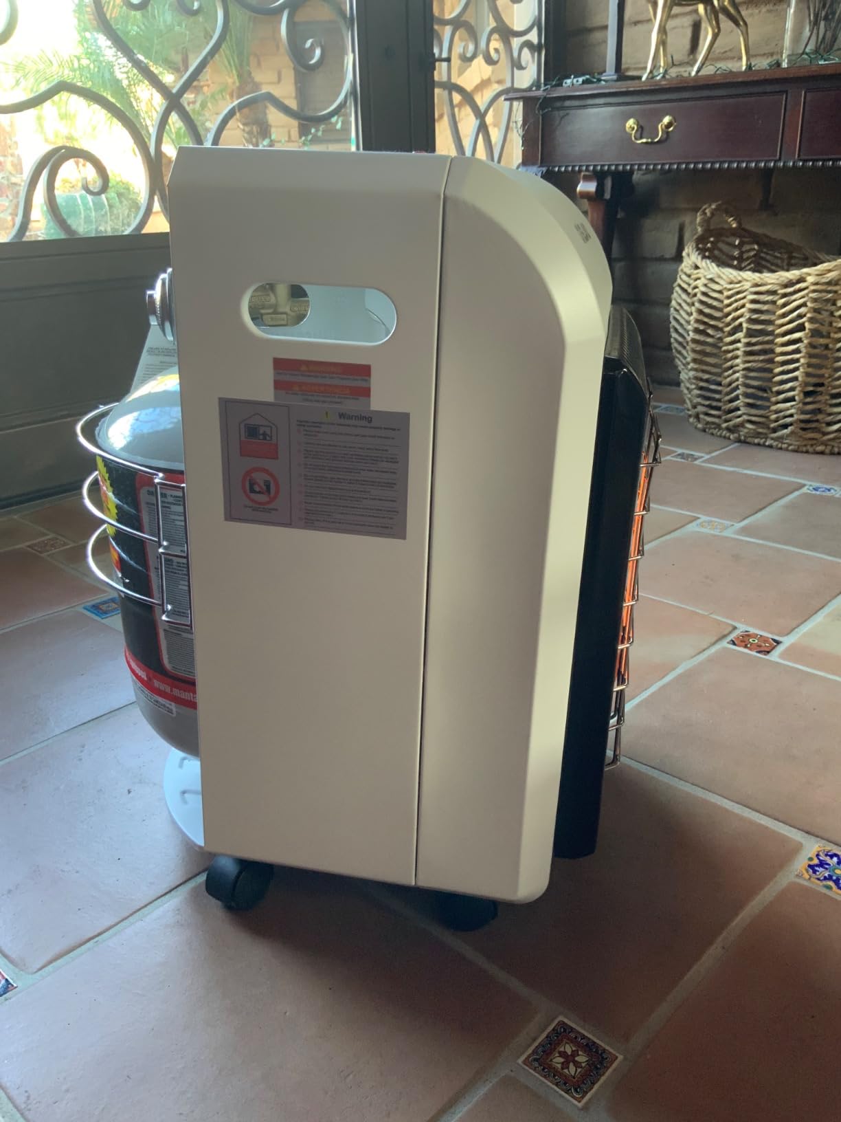 GASLAND Flame Jet 125,000 BTU Propane Force Air Heater, Portable Propane Heater for Garage, Workshop, Job Site, Outdoor Camping & Industrial Space - Fast Heating, Durable Steel Construction customer photo 2