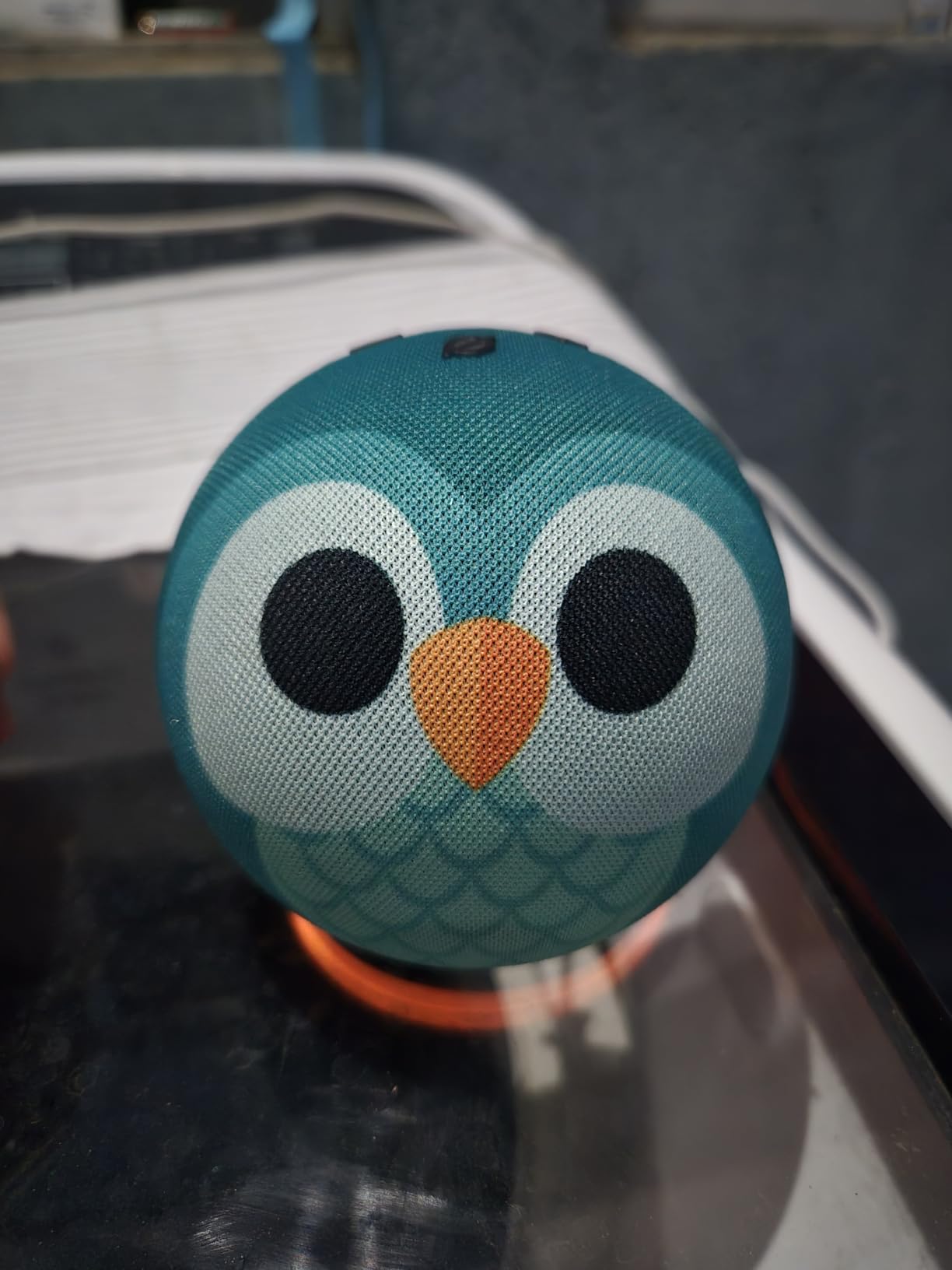 Amazon Echo Dot Kids (newest model), Smart speaker to enjoy age-appropriate audiobooks, sleep routines and Alexa+ experiences to create and learn, Stardust design customer photo 2