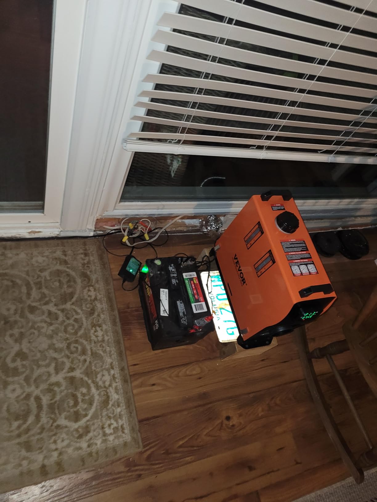 VEVOR 8KW Diesel Heater All in One DC12-24V Fast Heating Diesel Air Heater customer photo 1