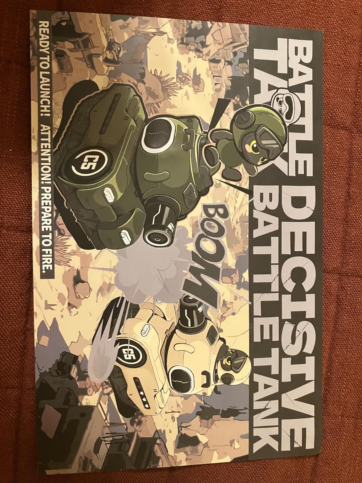 bessome 2 Pack Cute Cartoon Remote Control Battle Tanks with Laser tag customer photo 1