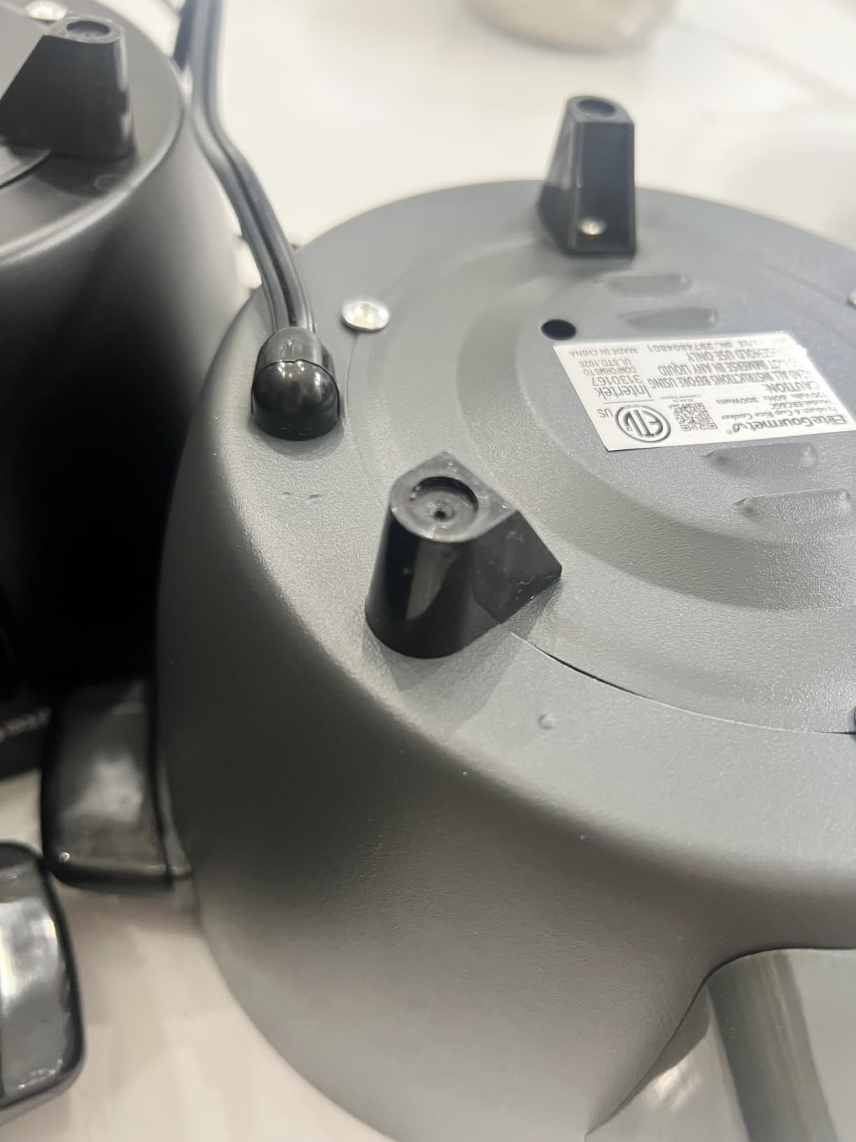 Elite Gourmet ERC003BX Rice Cooker, Keep Warm, Black, 6 Cups Cooked customer photo 2