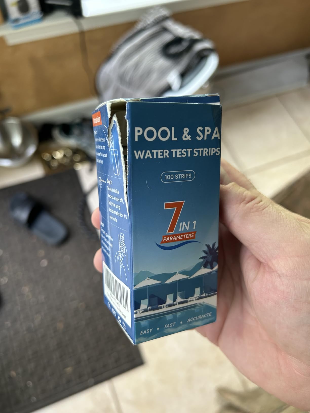 All-New 2026 8-in-1 Pool Test Strips -150 CT Pool Salt Test Strips | Salt Water Pool Testing Kit for Salt Water Pools, in & Above-Ground Pools, Hot Tubs&Spas| Quick&Accurate Testing Chlorine,pH,Salt customer photo 2