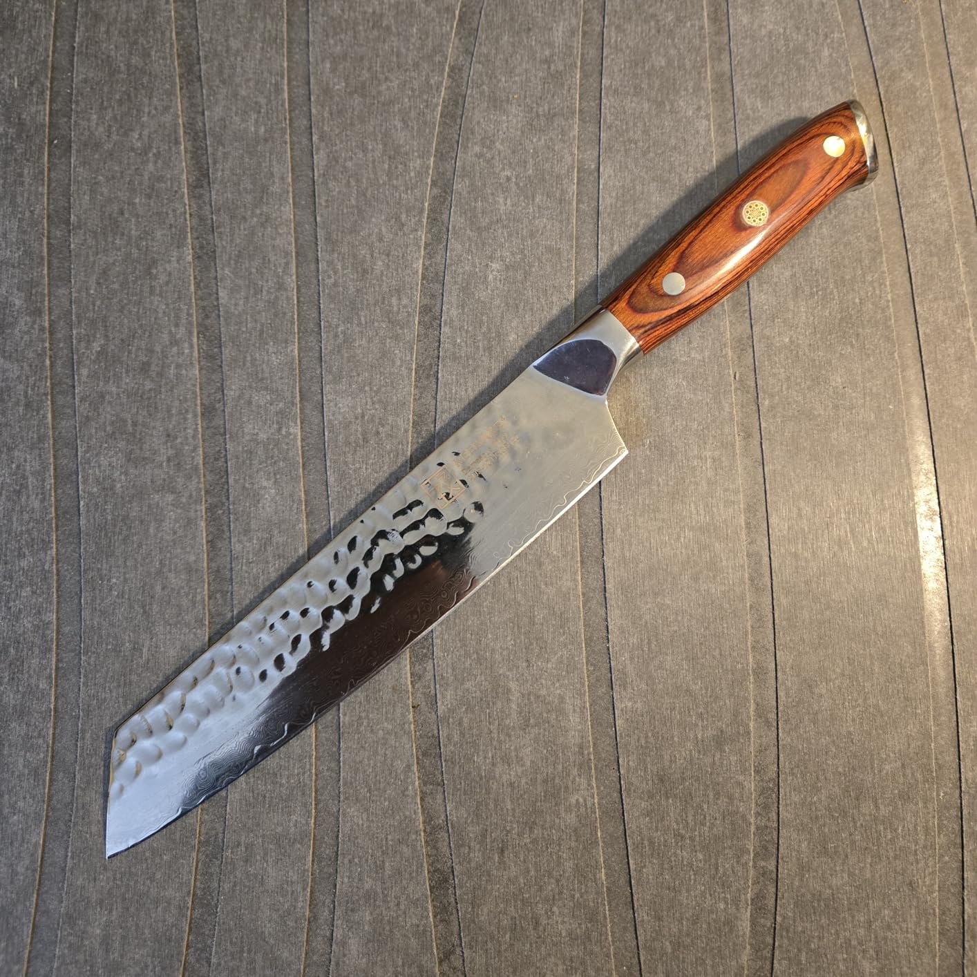 8 Inch Damascus Chef Knife, Japanese Kitchen Knife with VG10 Steel customer photo 2