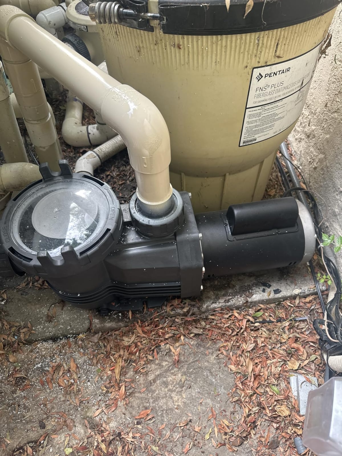 Aquastrong Riptide Series 2 HP In/Above Ground Pool Pump, 220V Single Speed, Up to 8,586 GPH High Flow, Pure Copper Motor, Energy Efficient, Self Priming with Filter Basket customer photo 1
