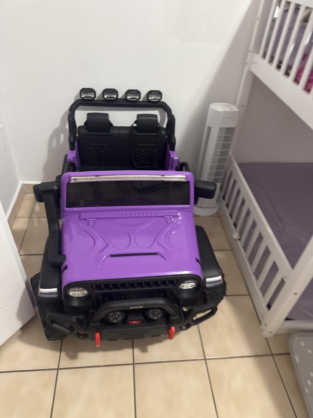 Hikiddo 2 Seater Ride on Toy Car, 12V Electric Car for Kids 3-8, EVA Tires customer photo 2