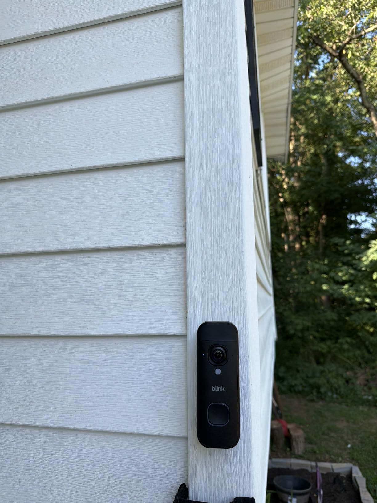 Blink Battery Doorbell 2K+ (newest model) — Wireless video doorbell, 2K video resolution, enhanced audio. Sync Module Core included – System (Black) customer photo 1
