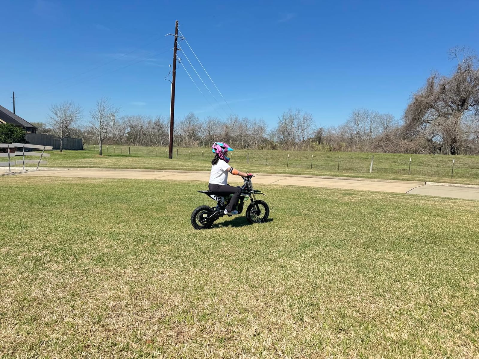 KOOZ HP112E PRO 36V 1000W Electric Dirt Bike Motorcycle for Kids customer photo 2