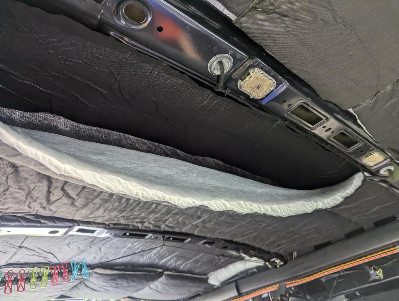 60in X 25ft，1.18in Thick Van Insulation Soundproof Thermal Barrier customer photo 1