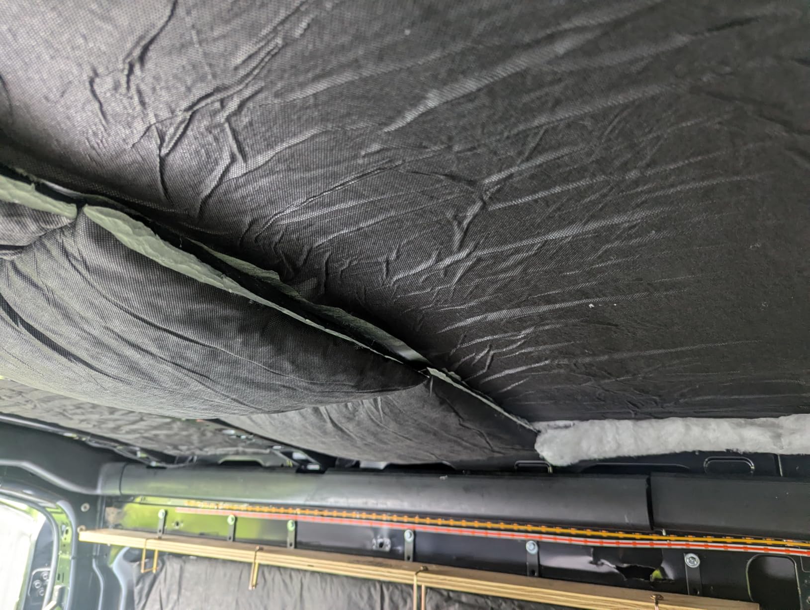 60in X 25ft，1.18in Thick Van Insulation Soundproof Thermal Barrier customer photo 2