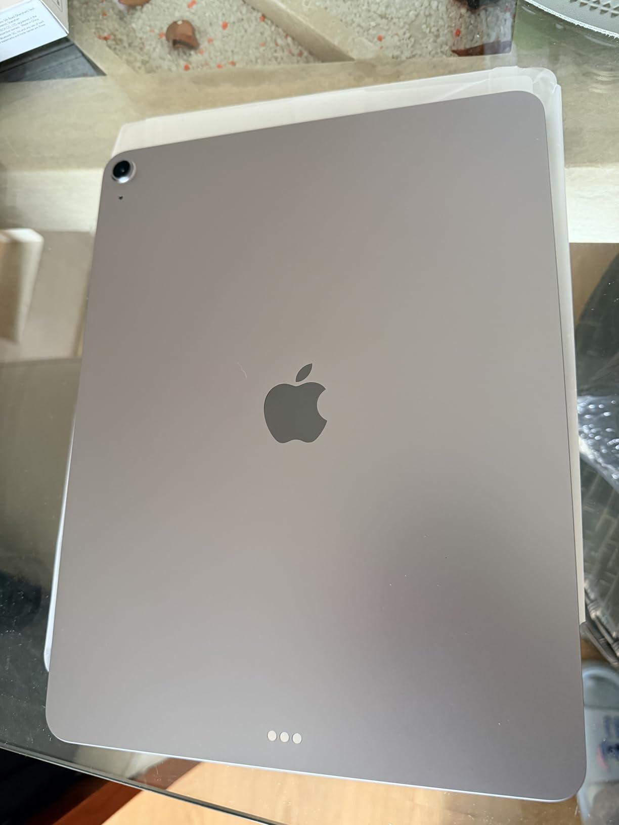 Apple iPad Air 13-inch (M4): Liquid Retina Display, 128GB, 12MP Front/Back Camera, Wi-Fi 7 with Apple N1, Touch ID, All-Day Battery Life — Space Gray customer photo 1