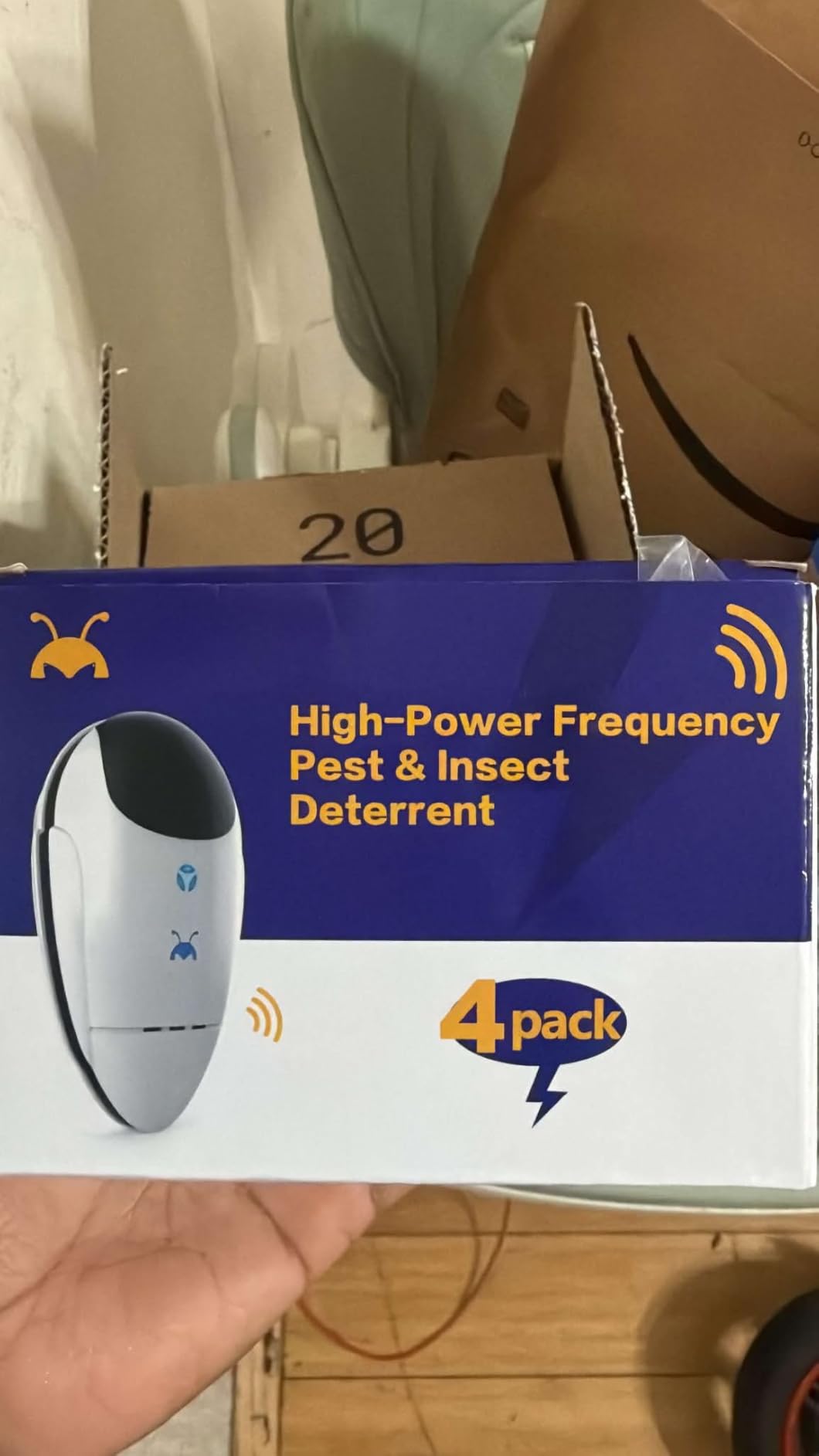 2026 Upgraded Ultrasonic Repeller Pest & Insect Indoor Repeller, 4 Pack customer photo 1