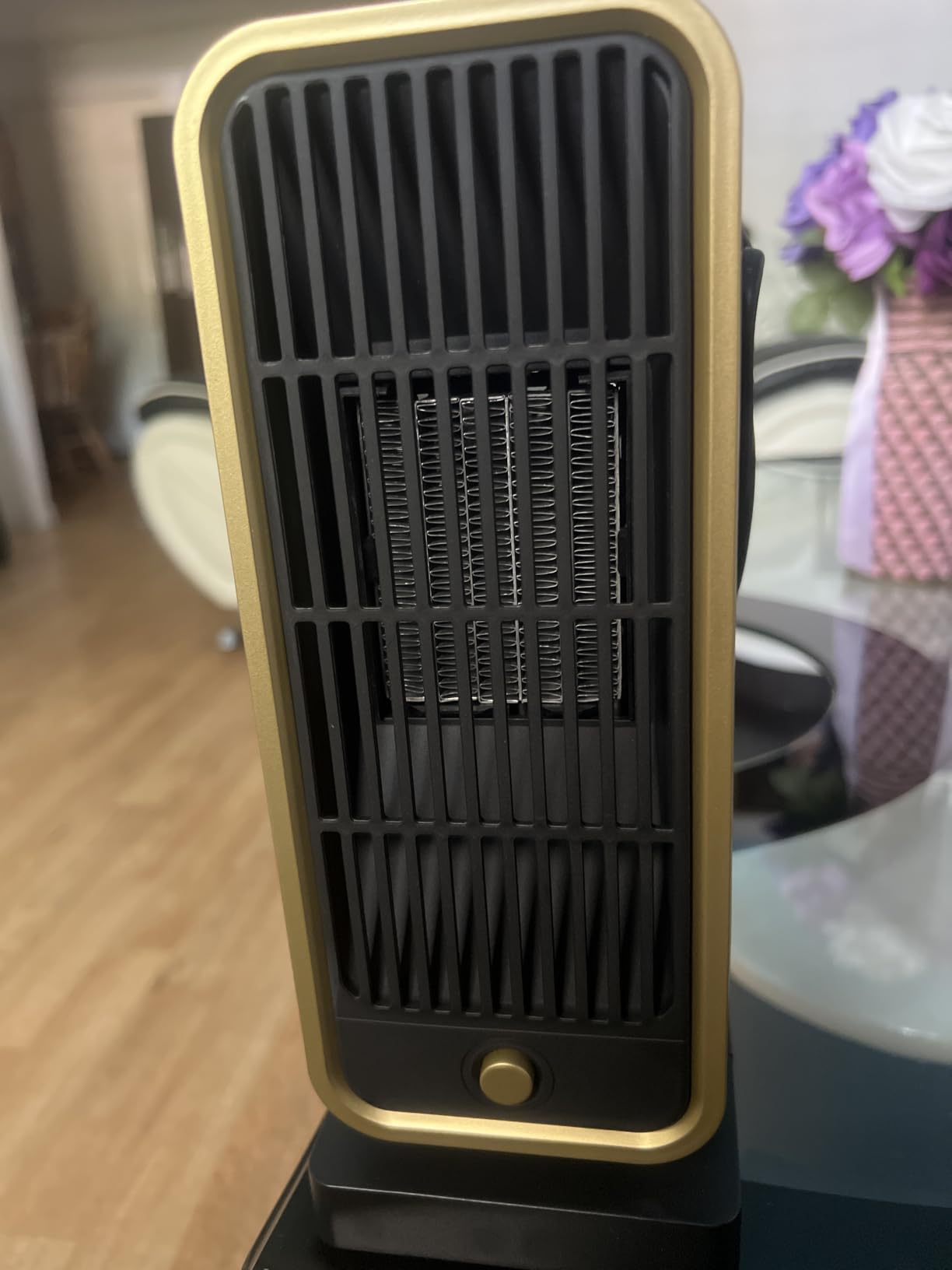Omber 7000W Electric Garage Heater, 240V Graphene Heating, Hardwired, Yello customer photo 1