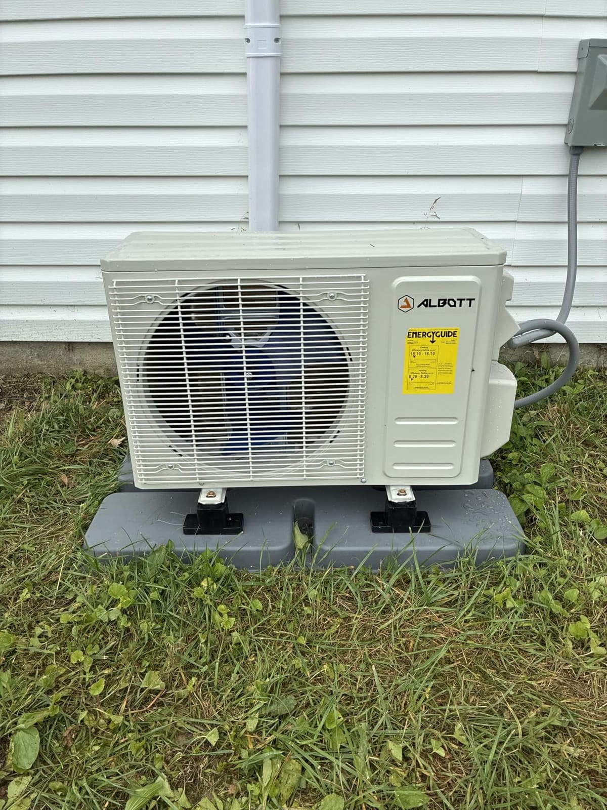 Albott Easy DIY Series 12,000 BTU 115V Mini Split AC & Heat Pump, 18 SEER2 customer photo 1