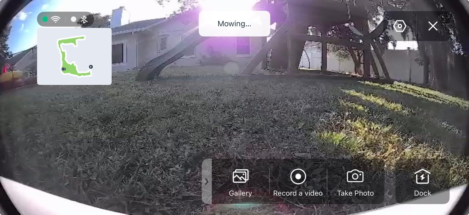 ECOVACS Goat O1000 RTK Robot Lawn Mower, Wire-Free Robotic Lawnmower for Up to 1/4 Acre, RTK + Vision Navigation, Auto Mapping, TruEdge Edge Cutting, AIVI 3D Obstacle Avoidance, APP Control customer photo 2
