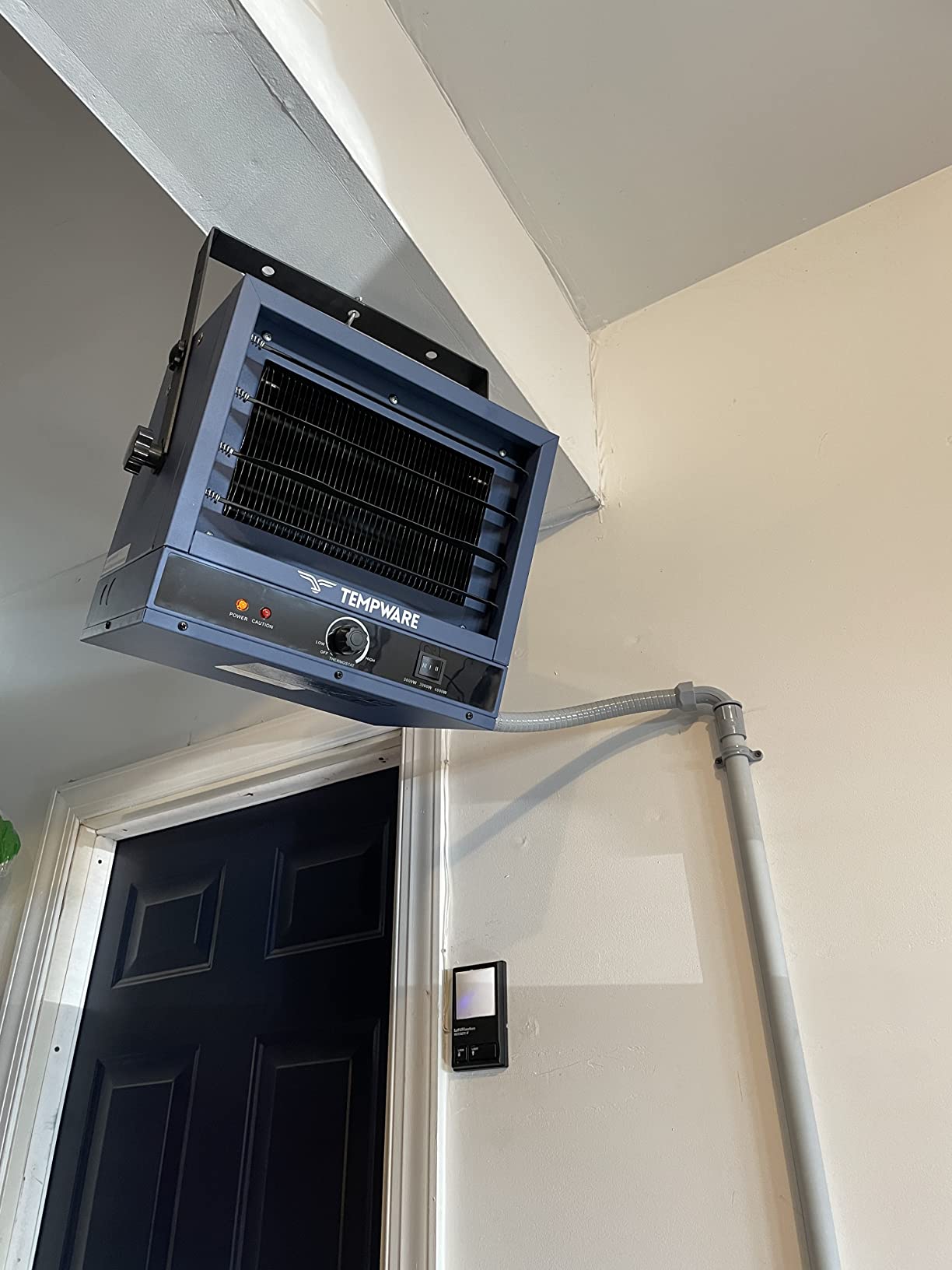 TEMPWARE 5000W Electric Garage Heater, 240V Hardwired Heater customer photo 2