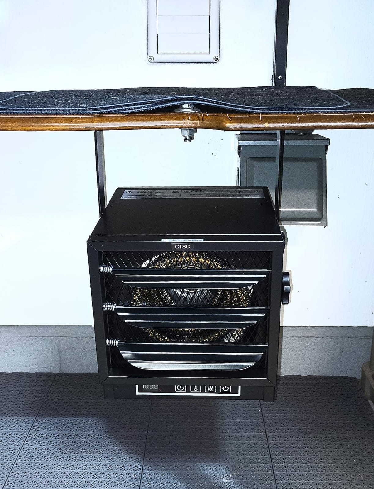 CTSC 5600W Garage Heater Electric, 240V Fan-Forced Ceiling Mount Heater customer photo 2
