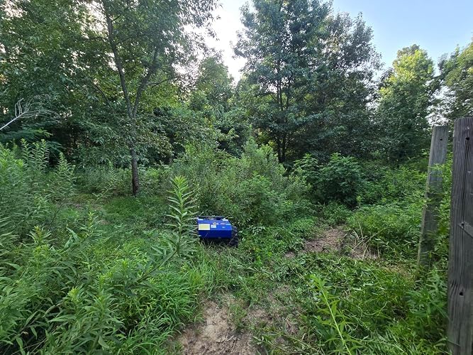 Professional Remote Control Lawn Mower with Adjustable Height & Zero Turn - Gas-Powered Crawler Track Mower for Steep Slopes (45°), Ideal for Straw and Vines customer photo 1
