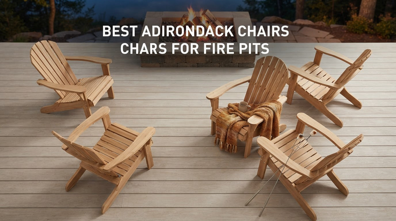 best adirondack chairs for fire pits