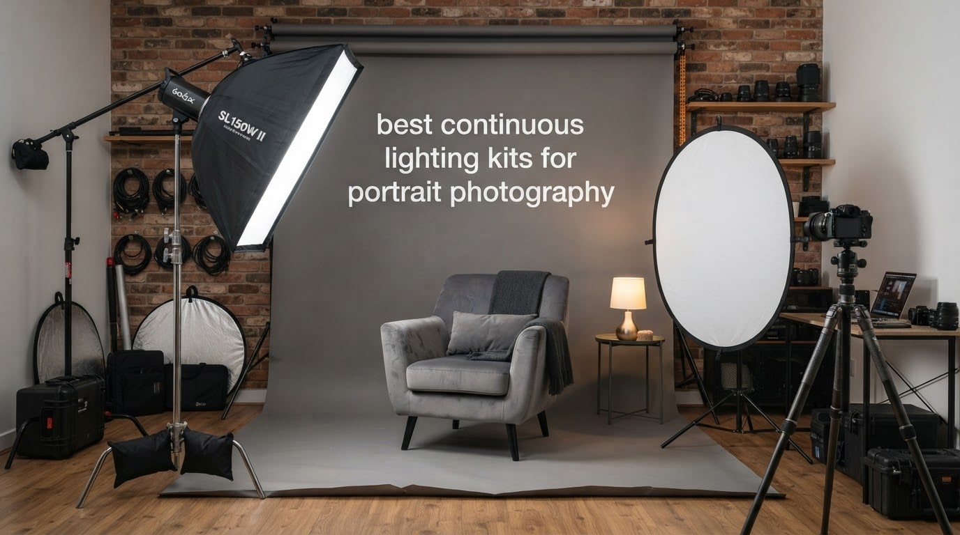 best continuous lighting kits for portrait photography