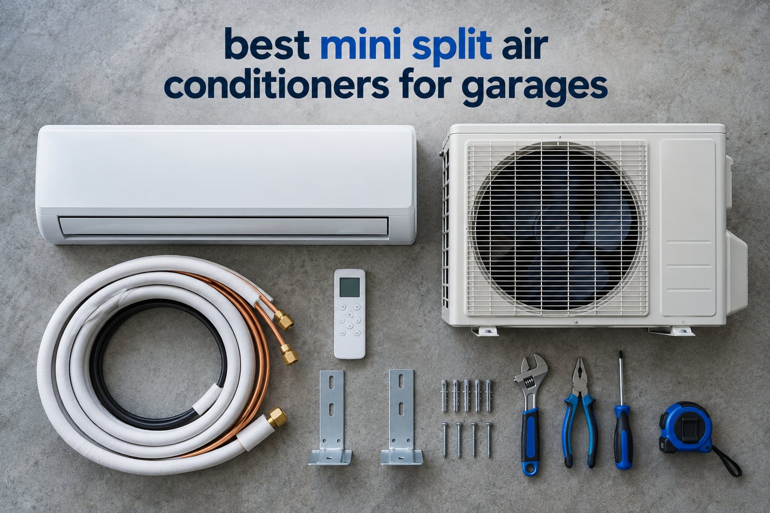 best mini split air conditioners for garages