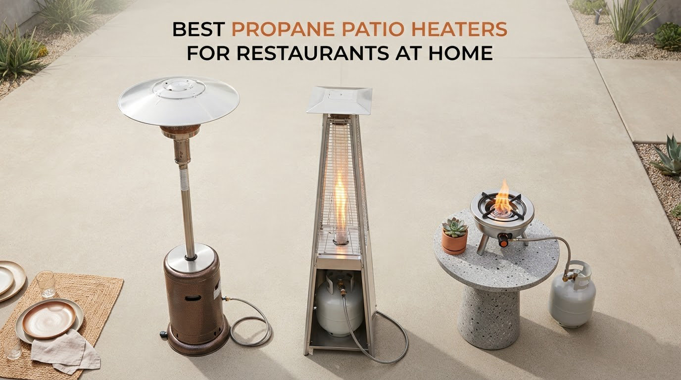 best propane patio heaters for restaurants at home