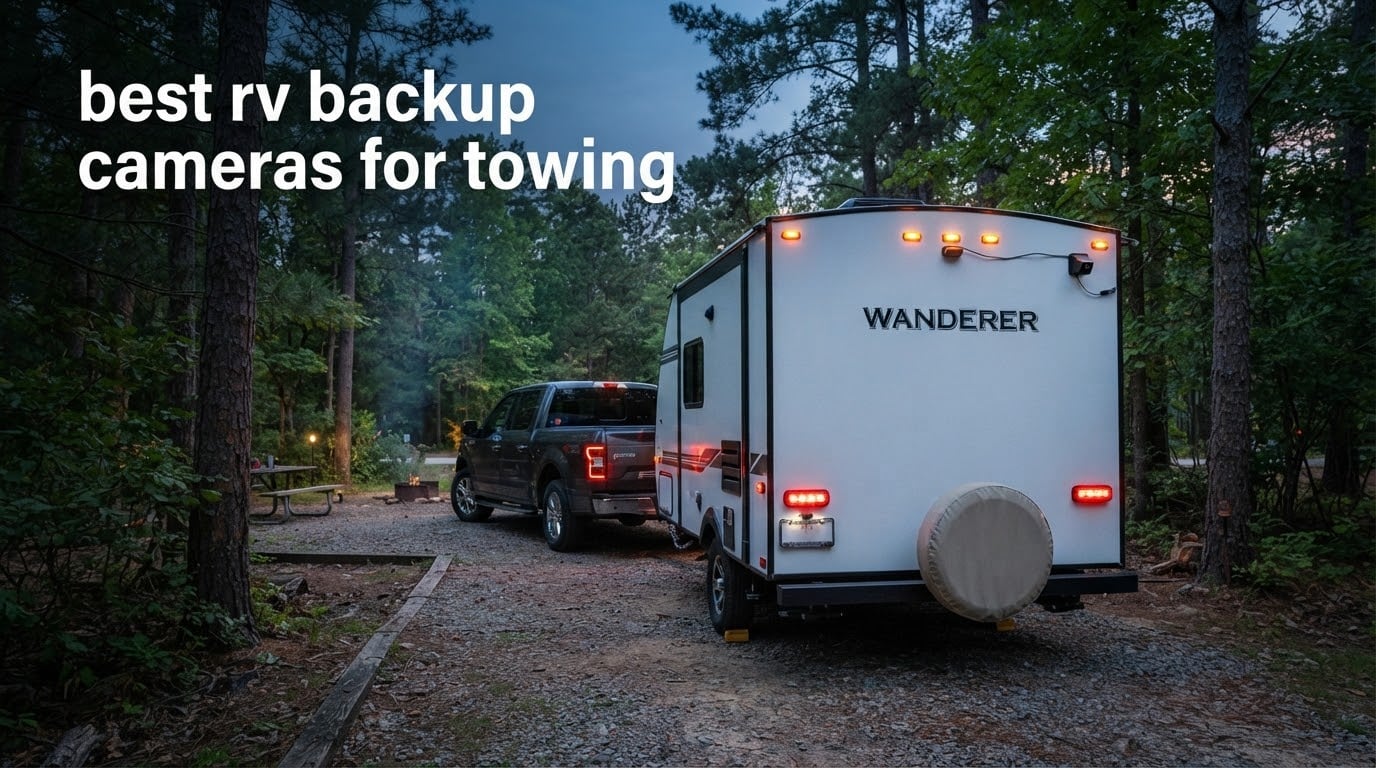 best rv backup cameras for towing