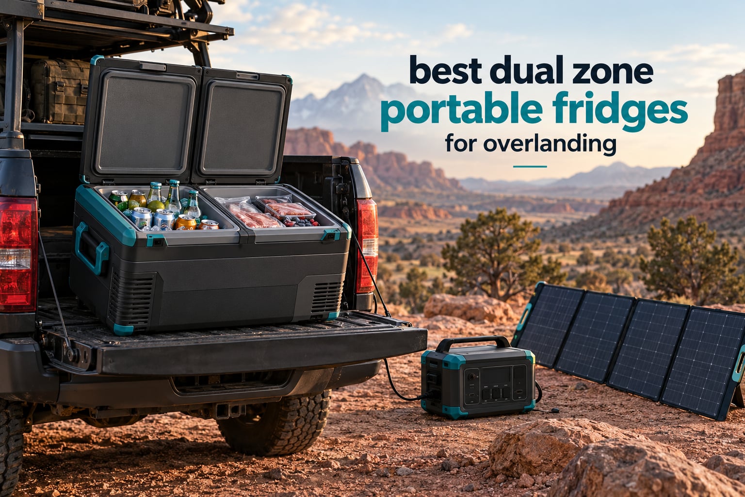 best dual zone portable fridges for overlanding