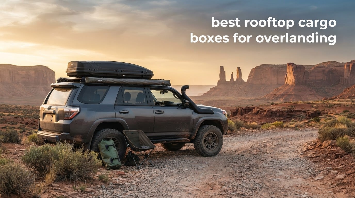 best rooftop cargo boxes for overlanding