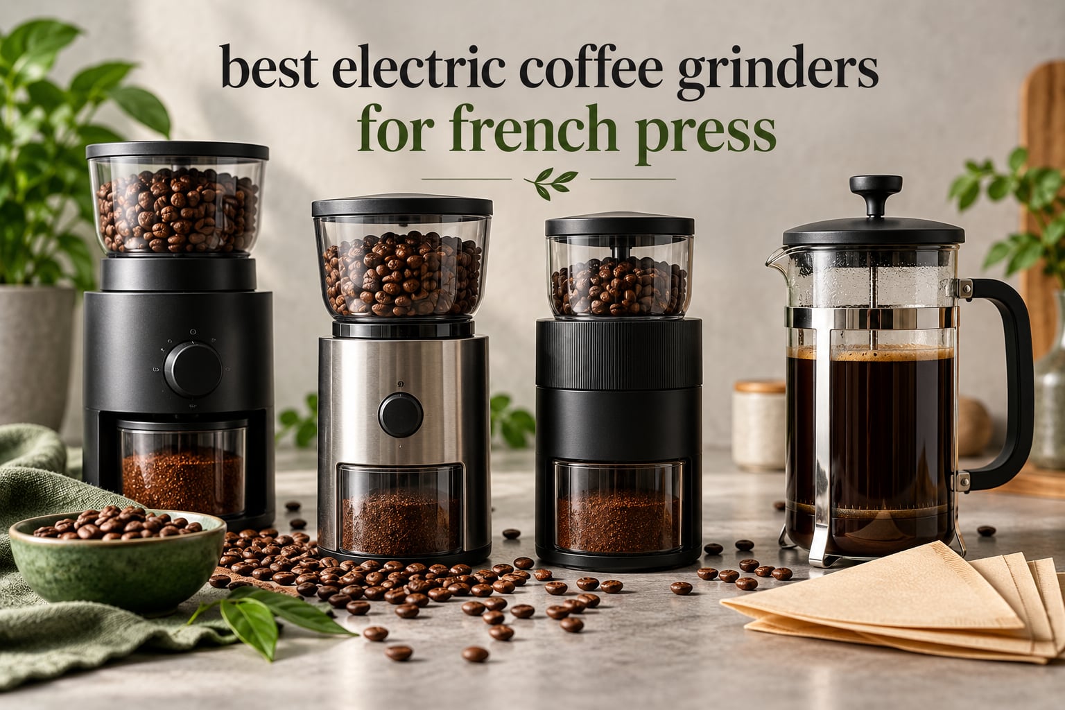best electric coffee grinders for french press