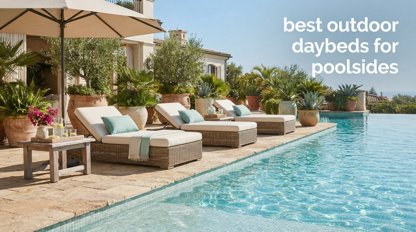 best outdoor daybeds for poolsides