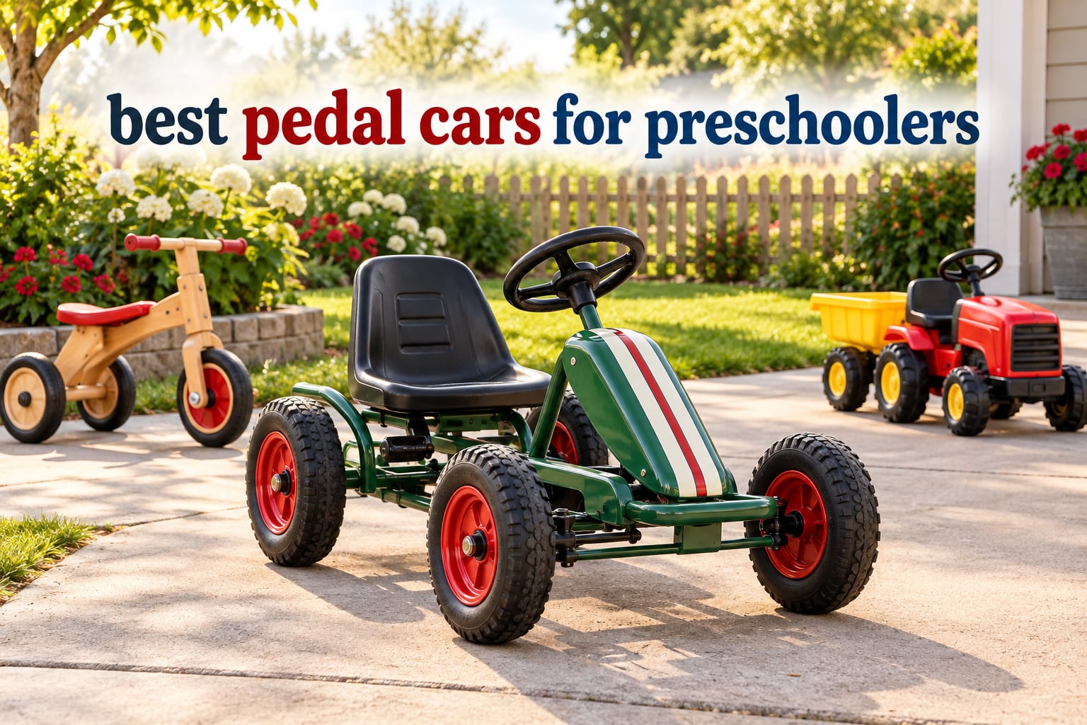 best pedal cars for preschoolers