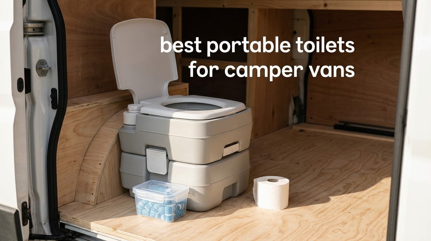 best portable toilets for camper vans