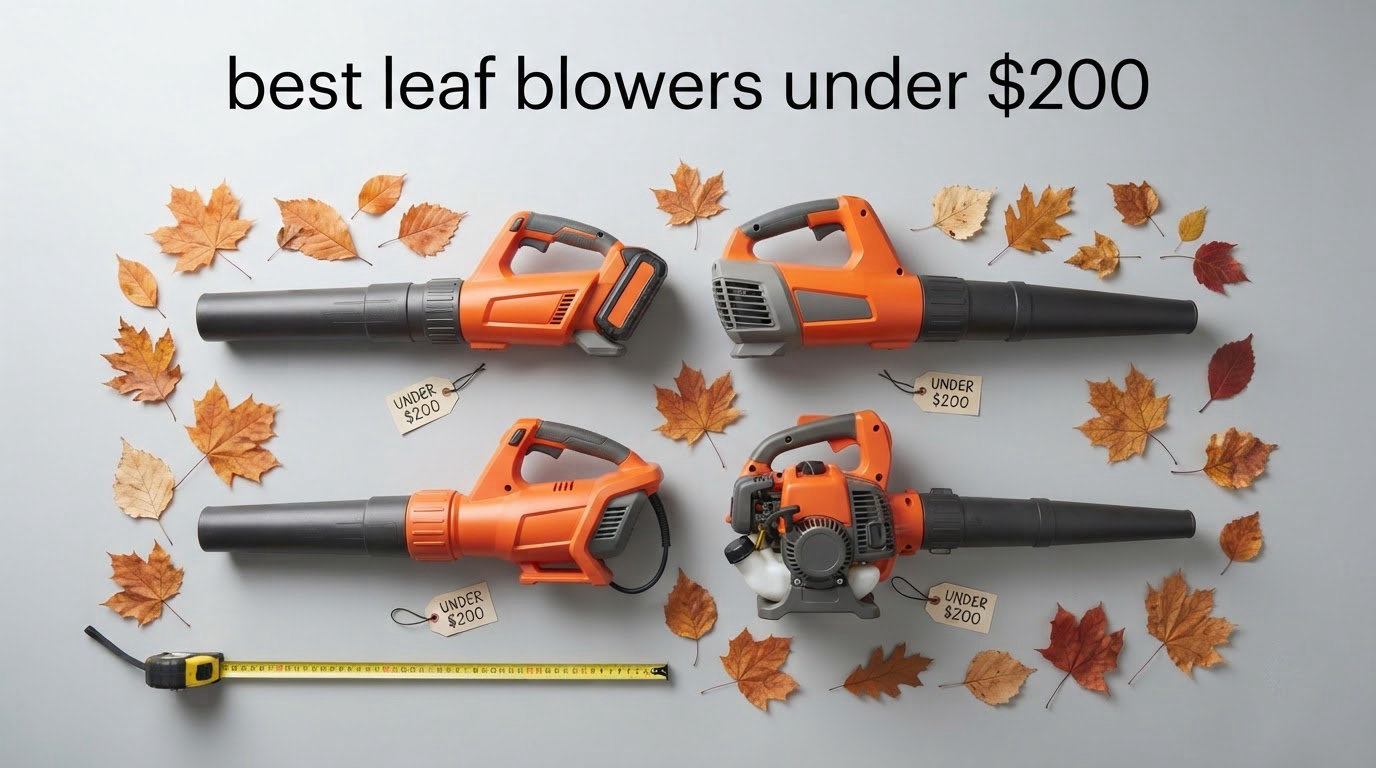 best leaf blowers under $200