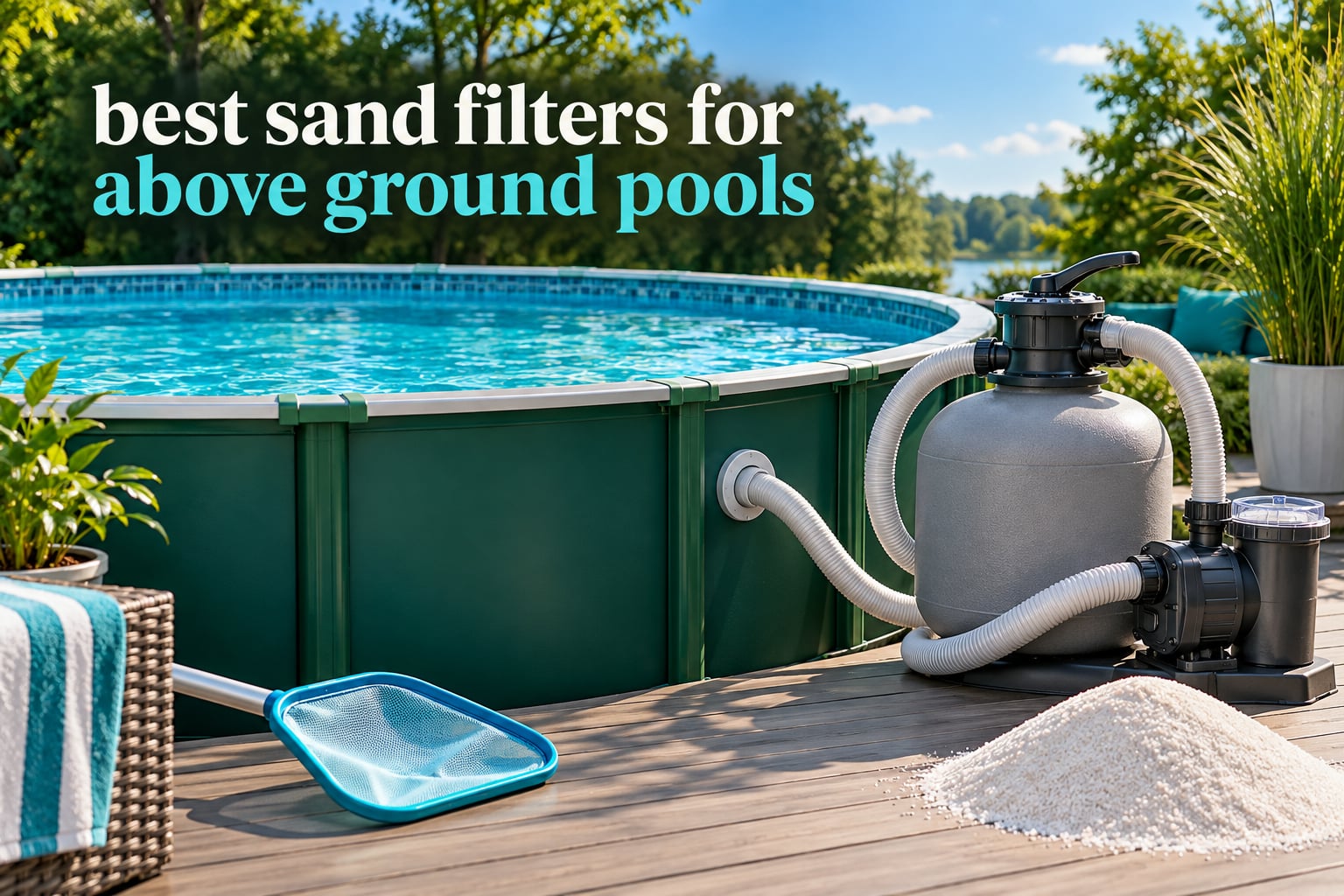 best sand filters for above ground pools