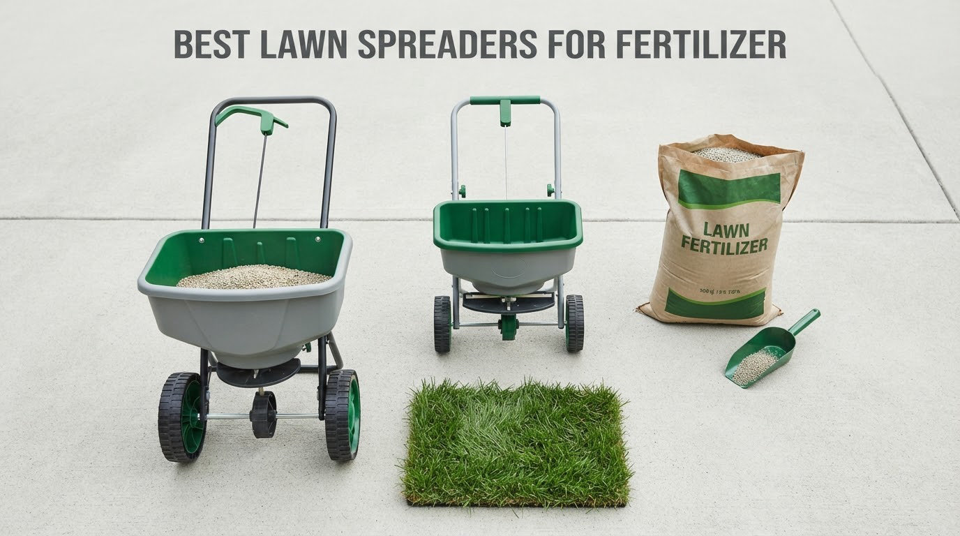 best lawn spreaders for fertilizer