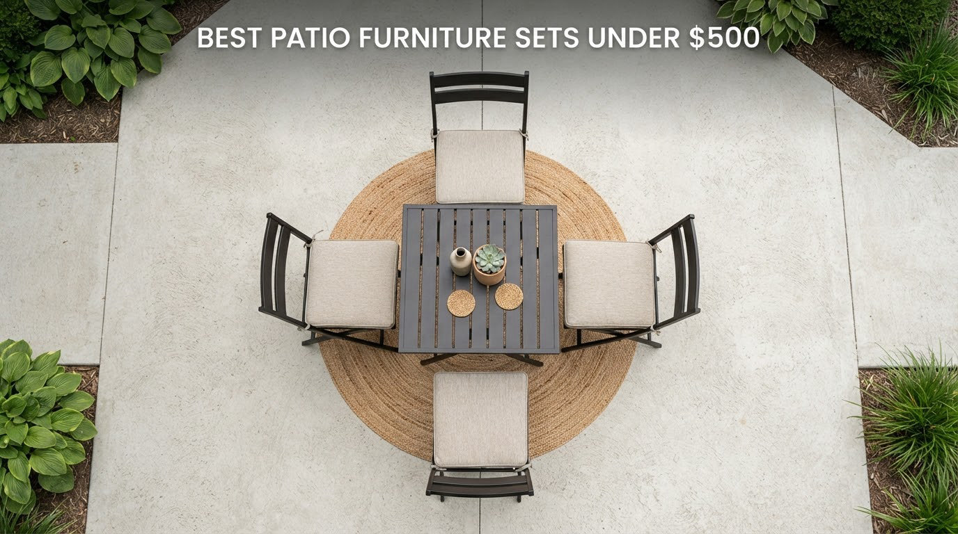 best patio furniture sets under $500