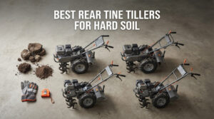 best rear tine tillers for hard soil