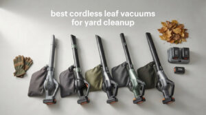 best cordless leaf vacuums for yard cleanup