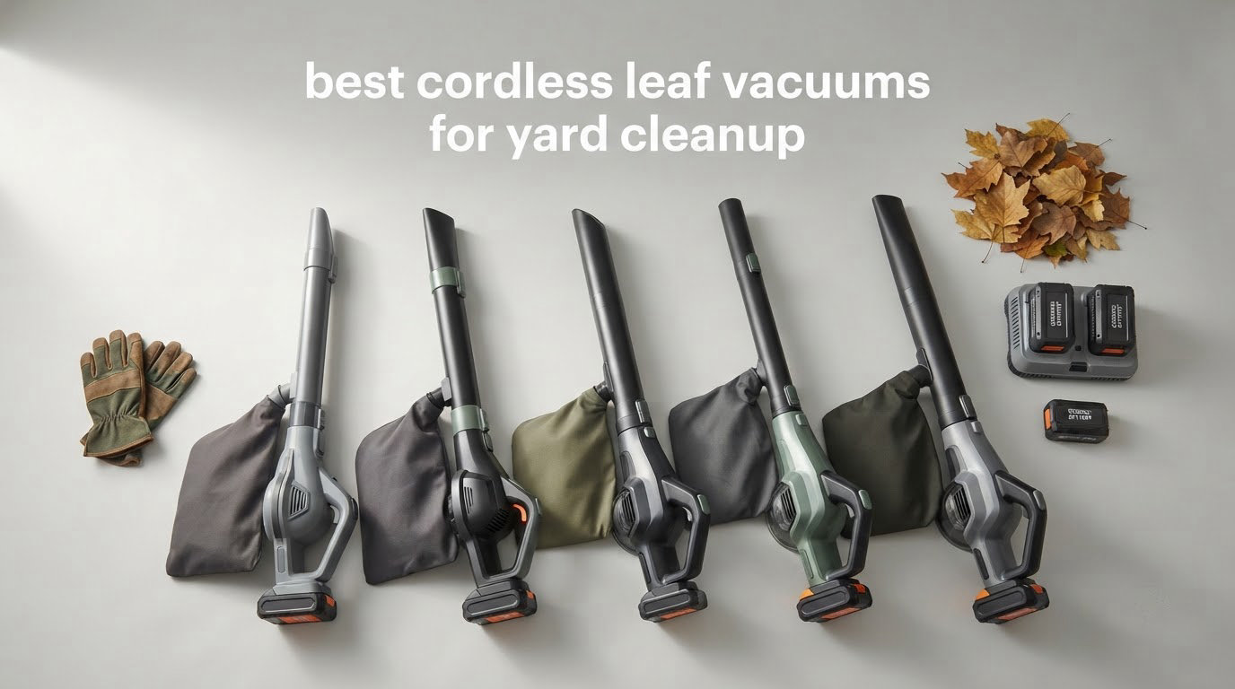 best cordless leaf vacuums for yard cleanup