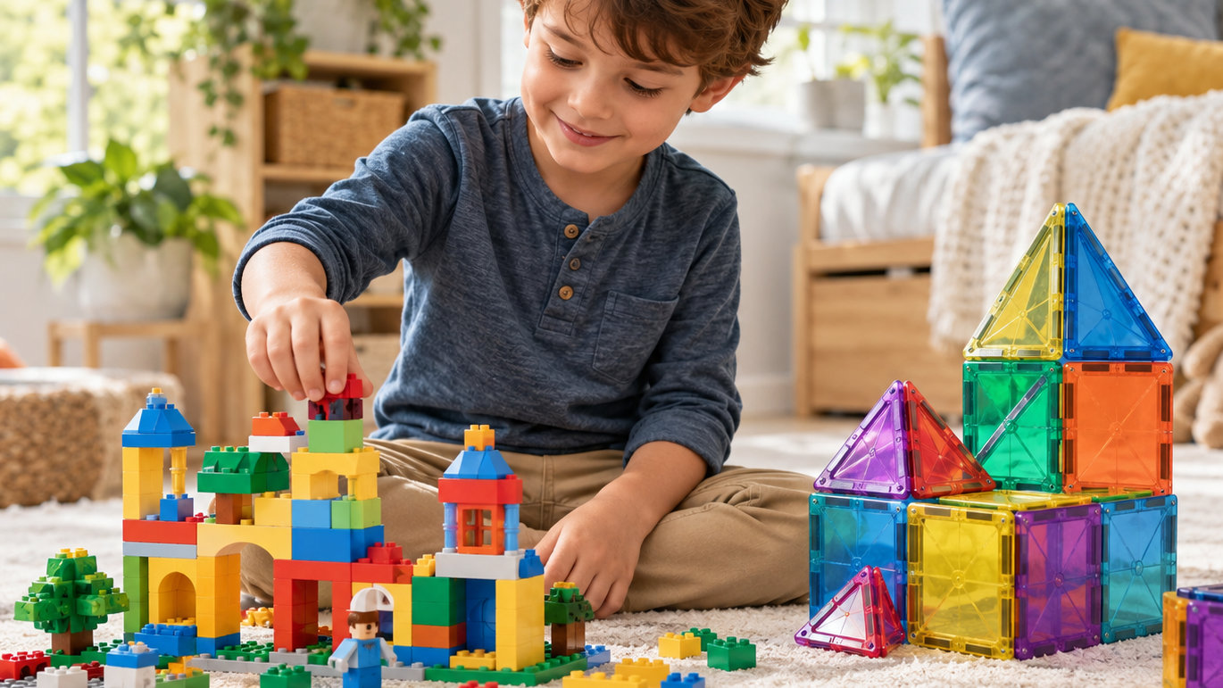 LEGO Alternative and Magnetic Tile Deals: Prime Big Deal Days