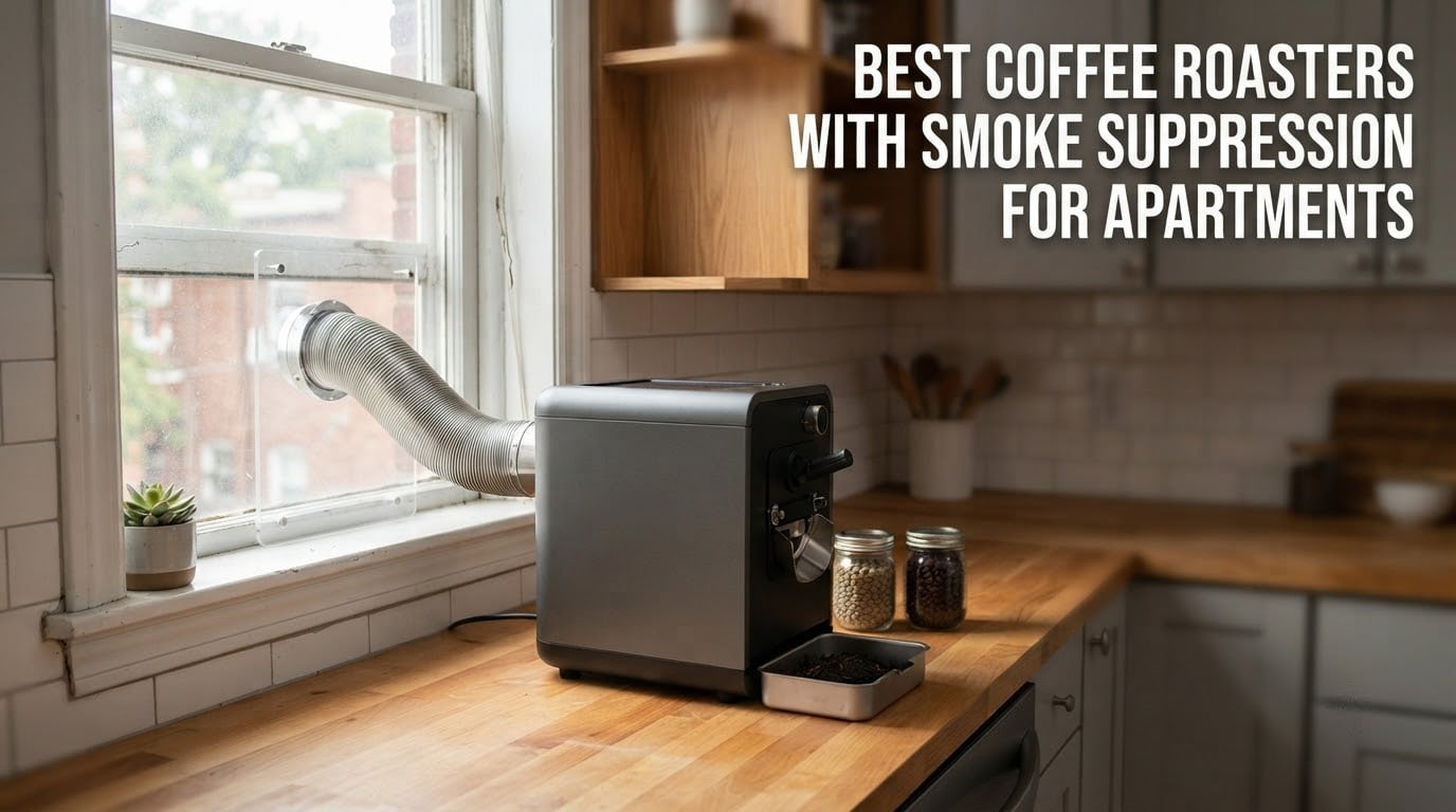 best coffee roasters with smoke suppression for apartments