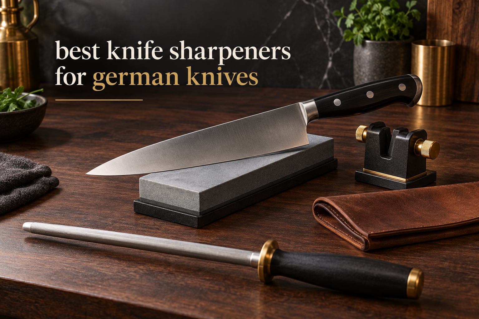 best knife sharpeners for german knives