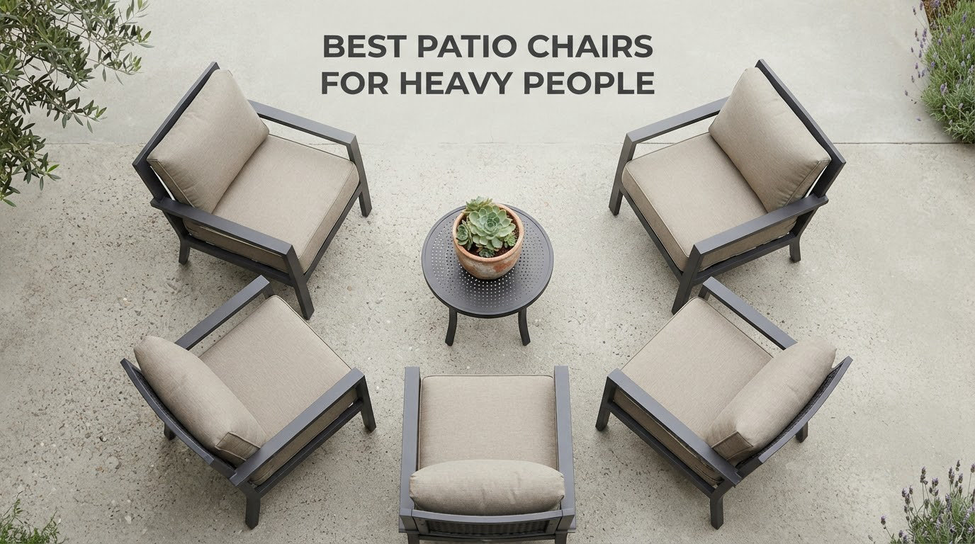 best patio chairs for heavy people
