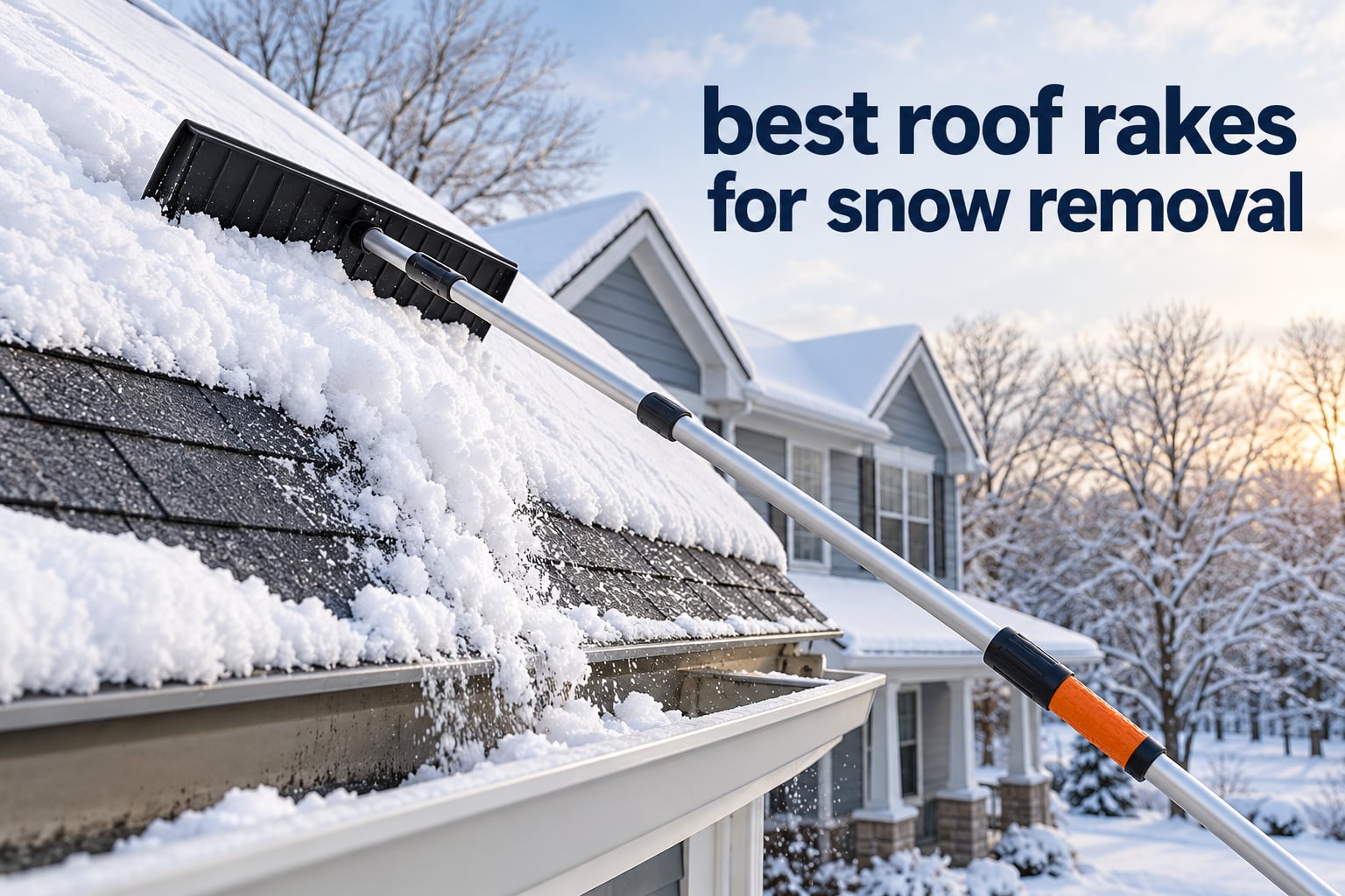 best roof rakes for snow removal