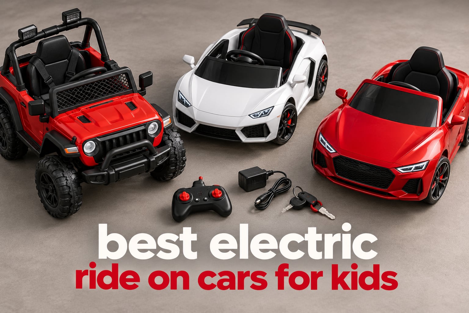 best electric ride on cars for kids